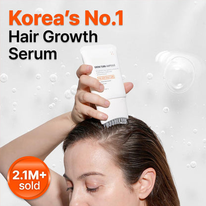 Nuvela™ Hair Growth Serum + Soothing Massage Brush